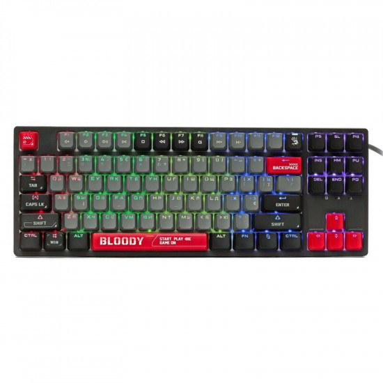 Клавіатура Bloody S87 Energy Red