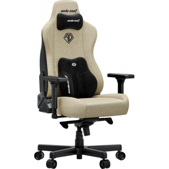 Крісло для геймерів Anda Seat Kaiser 3E XL Beige Fabric (AD23YC-XL-09-I-CF-I01)
