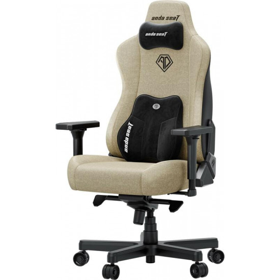 Крісло для геймерів Anda Seat Kaiser 3E XL Beige Fabric (AD23YC-XL-09-I-CF-I01)
