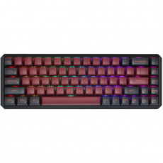Клавіатура бездротова Motospeed Darmoshark K5 Gateron Red Red-Black (dmk5rbgr)