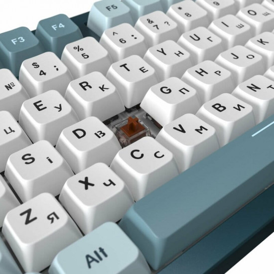 Клавіатура Montech MKey TKL Freedom Blue/White (MK87FB)