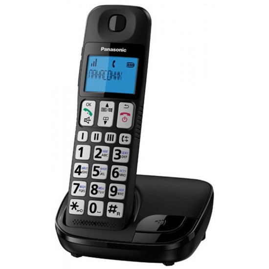 Радіотелефон DECT Panasonic KX-TGE110UCB Black