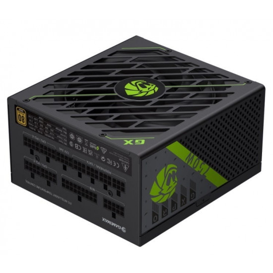 Блок живлення GameMax GX-750 Pro 750W Black (ATX3.1PCIe5.1)