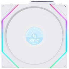 Вентилятор Lian Li Uni Fan TL Wireless LCD 120-1 Reverse White (G99.12RTLLCD1W1W.00)