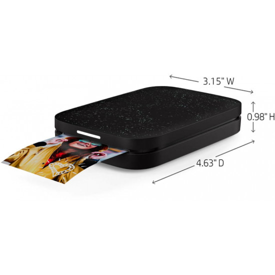 Принтер миттєвого друку HP Sprocket Black (HPISPB)
