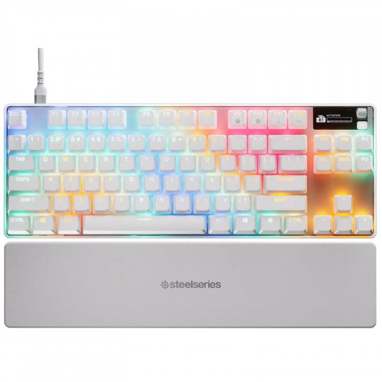 Ігрова клавіатура SteelSeries Apex Pro TKL Gen 3 UA HyperMagnetic (64898)