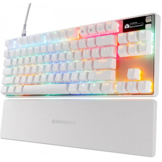 Ігрова клавіатура SteelSeries Apex Pro TKL Gen 3 UA HyperMagnetic (64898)