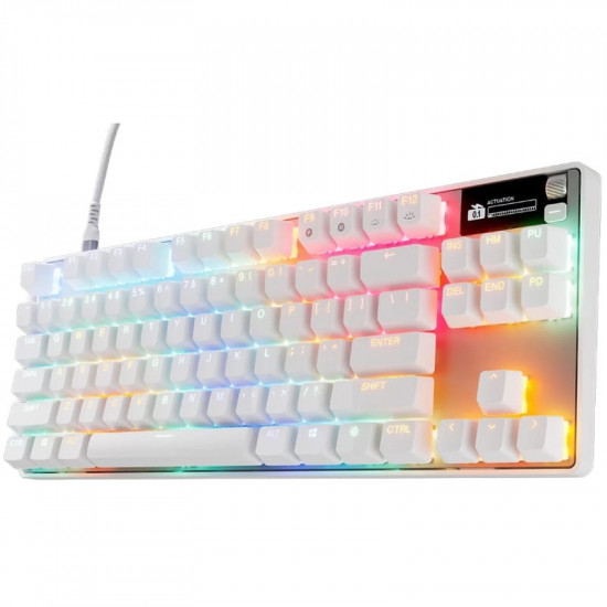 Ігрова клавіатура SteelSeries Apex Pro TKL Gen 3 UA HyperMagnetic (64898)