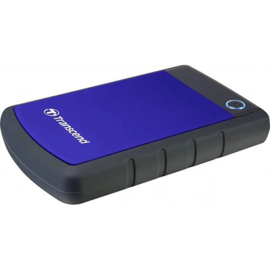 Накопичувач зовнiшнiй 2.5" USB 4.0TB Transcend StoreJet 25H3 Navy Blue (TS4TSJ25H3B)