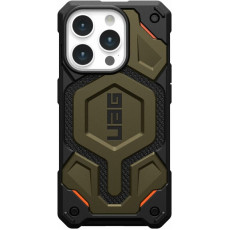 Чохол-накладка Urban Armor Gear Monarch Pro Magsafe для Apple iPhone 15 Pro Kevlar Elemental Green (11422111397B)