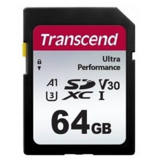 Карта пам`яті SDXC  64GB UHS-I/U3 Class 10 Transcend 340S R160/W50MB/s 4K (TS64GSDC340S)