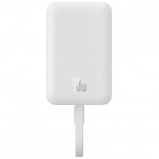 Універсальна мобільна батарея Baseus Magnetic Mini 10000mAh, 30W White (P1002210B223-00)