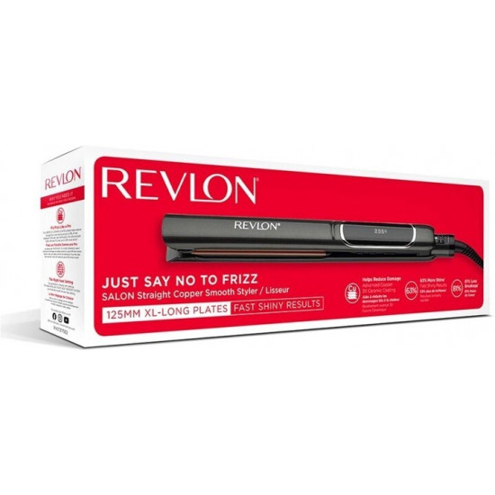 Прилад для укладання волосся Revlon Salon Straight Copper Smooth Styler (RVST2175E2)