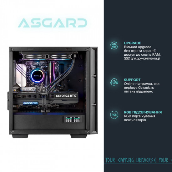Персональний комп`ютер ASGARD (A78X3D.32.S10.57T.5551)