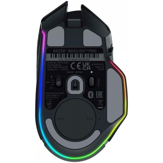 Миша бездротова Razer Basilisk V3 Pro Black (RZ01-04620100-R3G1)