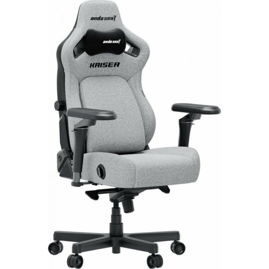 Крісло для геймерів Anda Seat Kaiser 4 V2 Size XL PVC Gray Fabric (AD12YDDC-XLL-20-G-CF-03)
