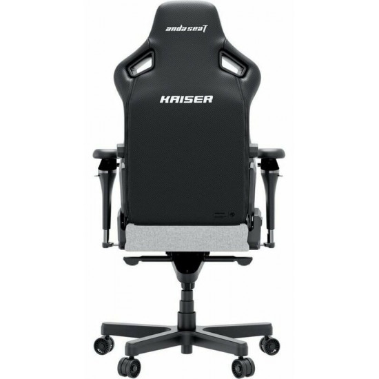 Крісло для геймерів Anda Seat Kaiser 4 V2 Size XL PVC Gray Fabric (AD12YDDC-XLL-20-G-CF-03)