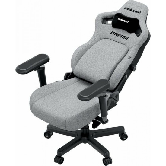 Крісло для геймерів Anda Seat Kaiser 4 V2 Size XL PVC Gray Fabric (AD12YDDC-XLL-20-G-CF-03)