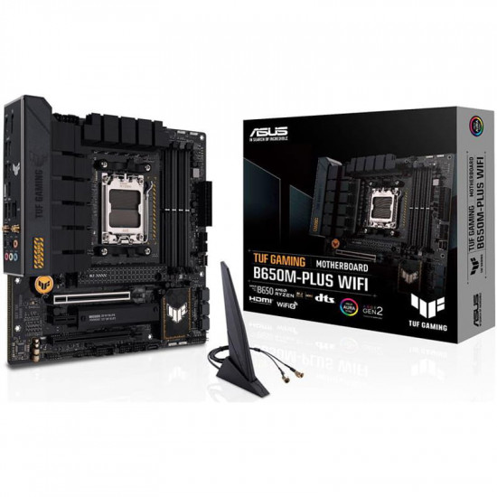 Материнська плата Asus TUF GAMING B650M-PLUS WiFi Socket AM5