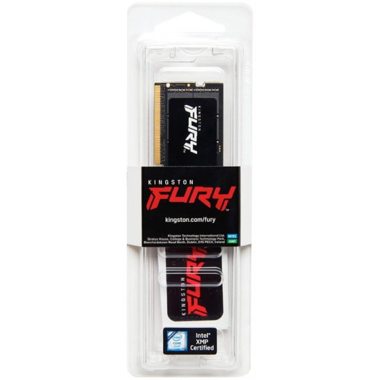 Модуль пам`ятi SO-DIMM DDR5 32GB/5600 Kingston Fury Impact PnP (KF556S40IB-32)