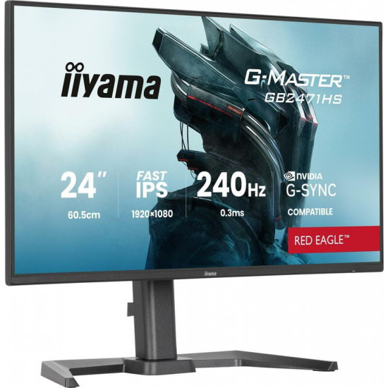 Монітор Iiyama 23.8" GB2471HS-B1 IPS Black 240Hz