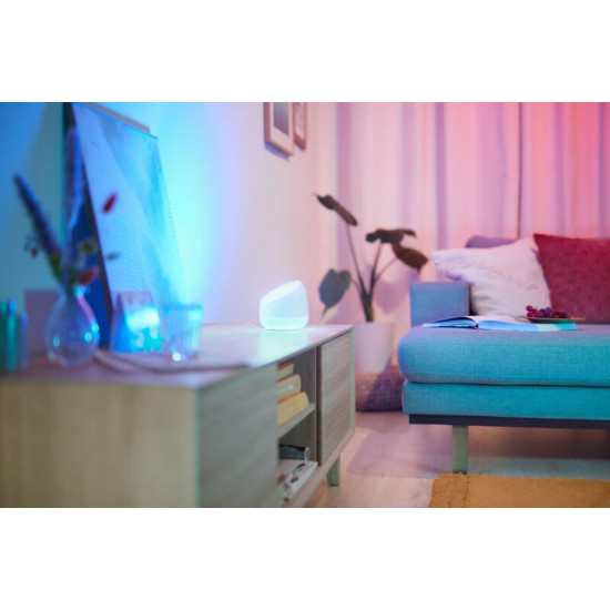 Настільна лампа WiZ Squire LED 9W 2200-6500K RGB Wi-Fi White (929002690301)