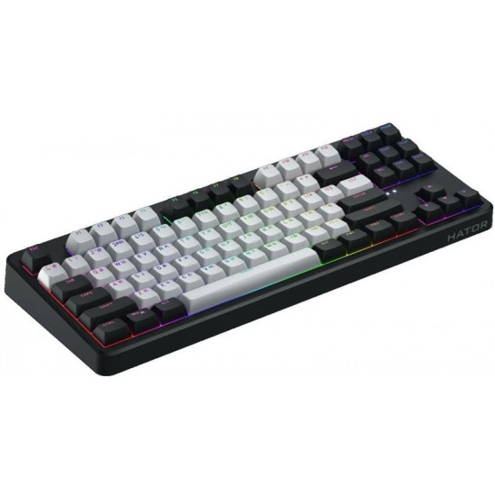 Клавіатура бездротова Hator Rockfall 3 Mecha TKL Wireless Orange Black (HTK850UA)