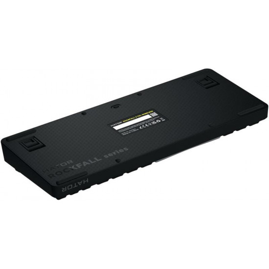Клавіатура бездротова Hator Rockfall 3 Mecha TKL Wireless Orange Black (HTK850UA)