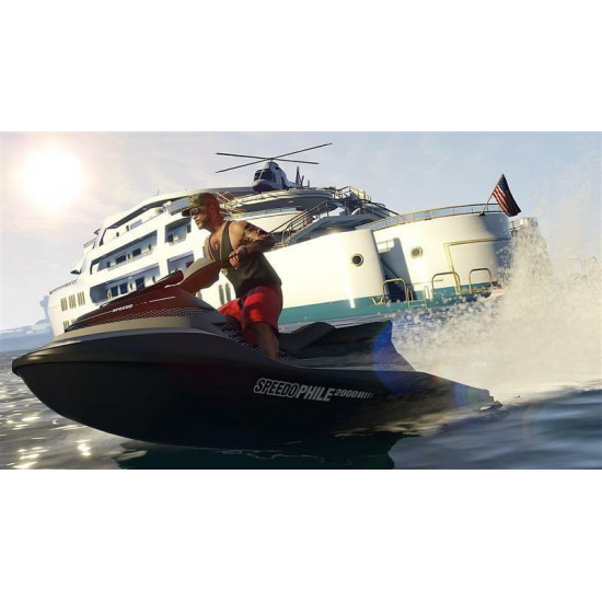 Гра Grand Theft Auto V для PlayStation 5, Russian Subtitles, Blu-Ray диск (5026555431842)