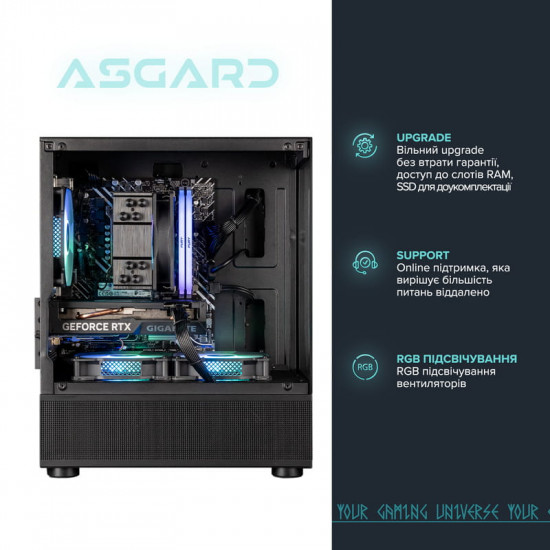 Персональний комп`ютер ASGARD Eir (A84F.16.S10.56T8.10180)