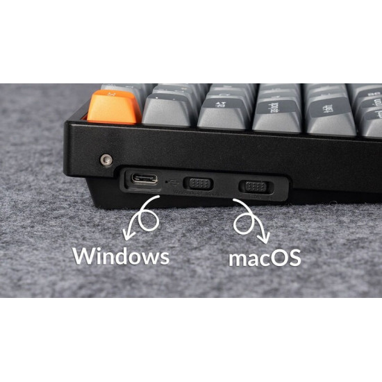 Клавіатура бездротова Keychron K2 Max 84Key (K2M-J1-UA)