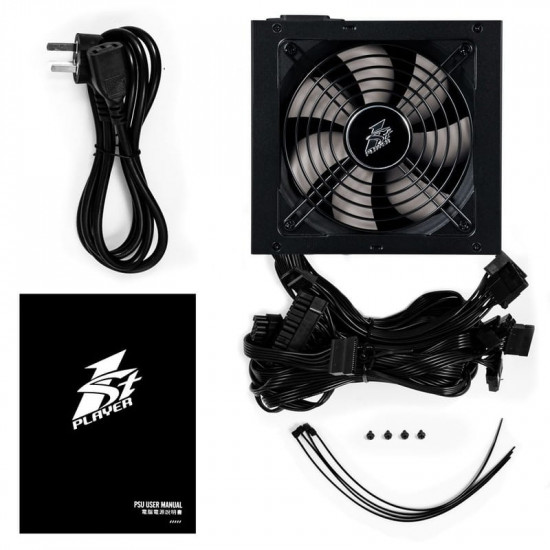 Блок живлення 1stPlayer PS-600AX 600W (DKPM-BRZ-600-BK-EU)