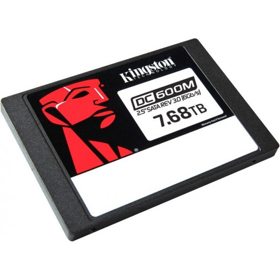 Накопичувач SSD 7.68ТB Kingston SSD DC600M 2.5" SATAIII 3D TLC (SEDC600M/7680G)