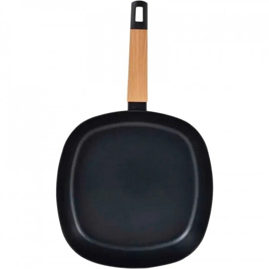 Сковорода гриль Bergner Earth black 28 см (BG-34625-BK)