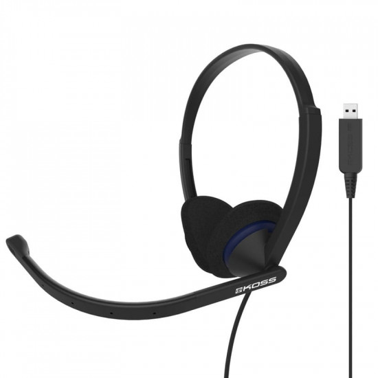 Гарнітура KOSS On-Ear CS200 USB Black (194390.101)