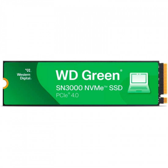 Накопичувач SSD 2TB WD Green SN3000 M.2 2280 PCIe 4.0 x4 3D NAND QLC (WDS200T4G0E)