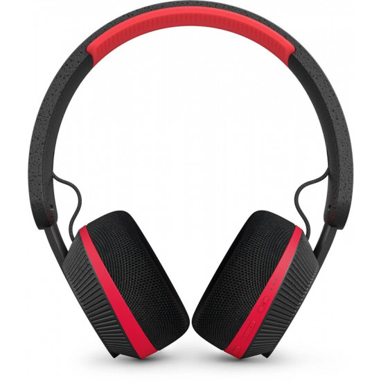 Bluetooth-гарнітура Philips Over-Ear Black Red (TAA6219BK/00)