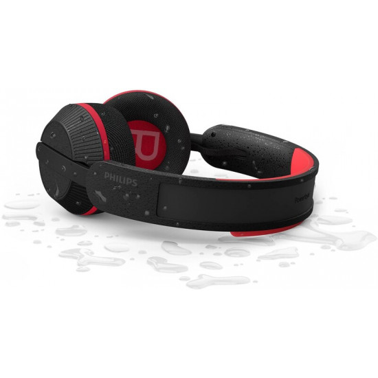 Bluetooth-гарнітура Philips Over-Ear Black Red (TAA6219BK/00)