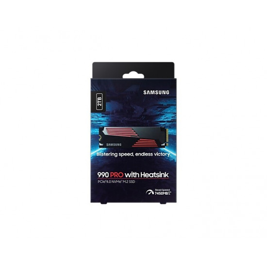 Накопичувач SSD 2TB Samsung 990 PRO M.2 PCIe 4.0 x4 V-NAND TLC (MZ-V9P2T0CW)