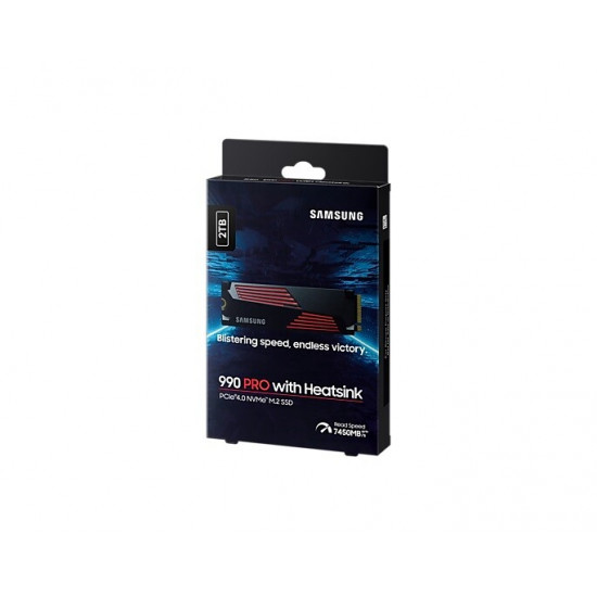 Накопичувач SSD 2TB Samsung 990 PRO M.2 PCIe 4.0 x4 V-NAND TLC (MZ-V9P2T0CW)