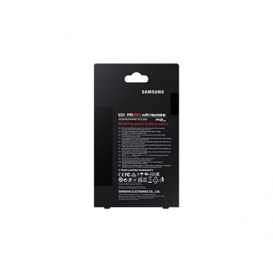 Накопичувач SSD 2TB Samsung 990 PRO M.2 PCIe 4.0 x4 V-NAND TLC (MZ-V9P2T0CW)