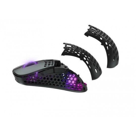 Миша бездротова Cherry Xtrfy M4 RGB Black (M4W-RGB-BLACK)