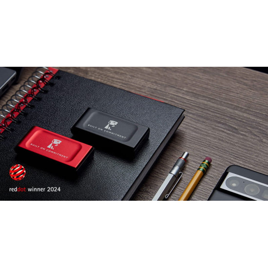 Накопичувач зовнішній SSD Portable 2ТB Kingston SXS1000 BoC Black (SXS1000/2000GA)