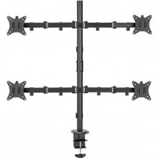 Настільне кріплення для монітора Brateck LDT66-C048 17-32" Black (VESA100х100)