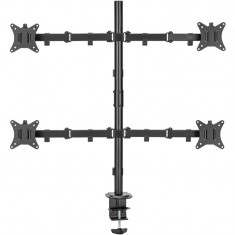 Настільне кріплення для монітора Brateck LDT66-C048 17-32" Black (VESA100х100)