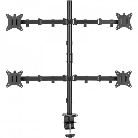Настільне кріплення для монітора Brateck LDT66-C048 17-32" Black (VESA100х100)