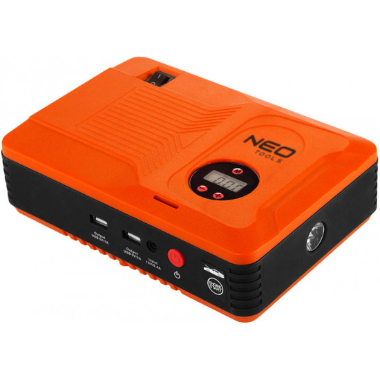 Пусковий пристрій для автомобілів NEO Tools Jumpstarter 14000 mAh (11-997)