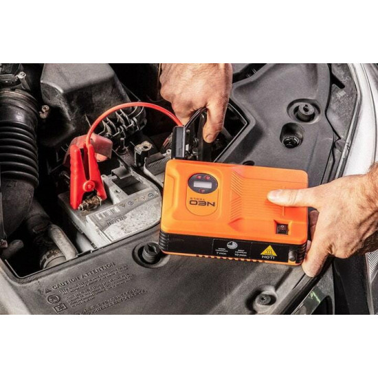 Пусковий пристрій для автомобілів NEO Tools Jumpstarter 14000 mAh (11-997)