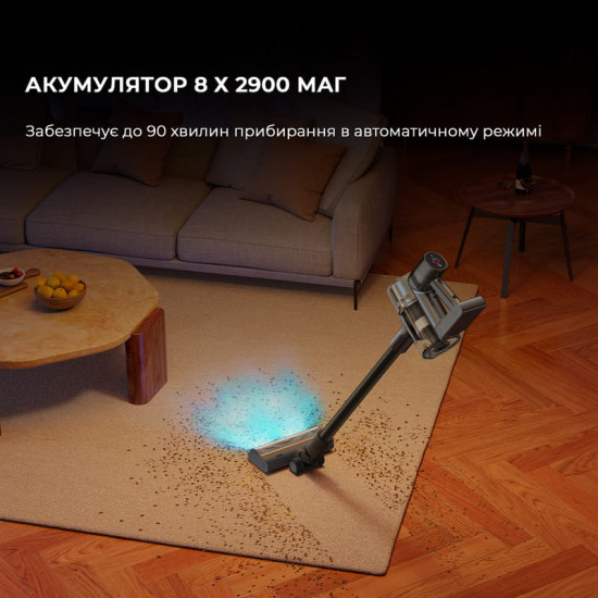Акумуляторний миючий пилосос Dreame R20 Aqua (VTV21A)