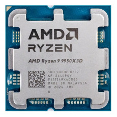 ПроцесорAMD Ryzen 9 9950X3D (4.3GHz 128MB 170W AM5) Tray (100-000000719)